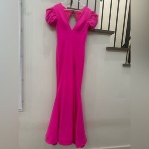 Elegant Pink Prom Dress